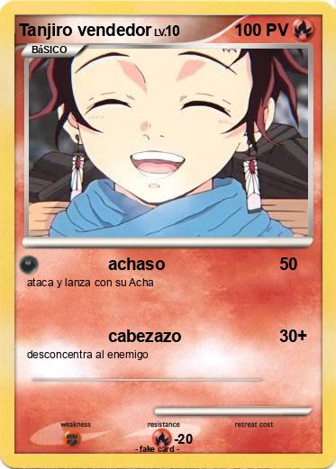 Pokemon Tanjiro vendedor