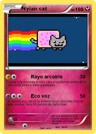 Pokemon Nyian cat