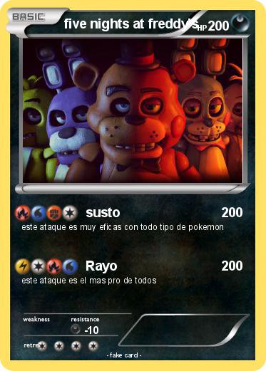 Pokemon five nights at freddy's