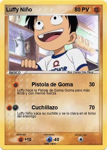 Pokemon Luffy Niño
