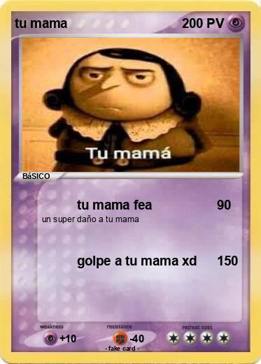 Pokemon tu mama