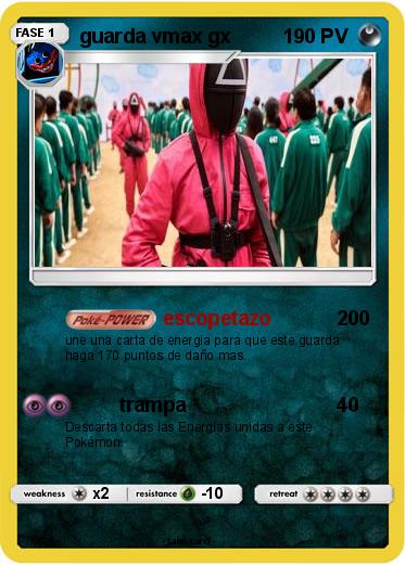 Pokemon guarda vmax gx