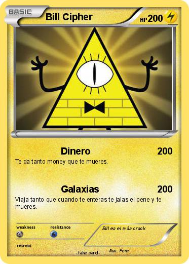 Pokemon Bill Cipher