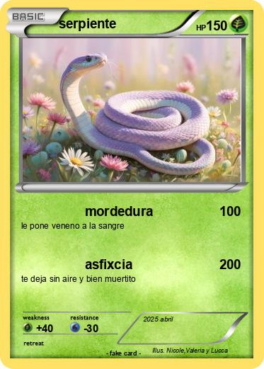 Pokemon serpiente