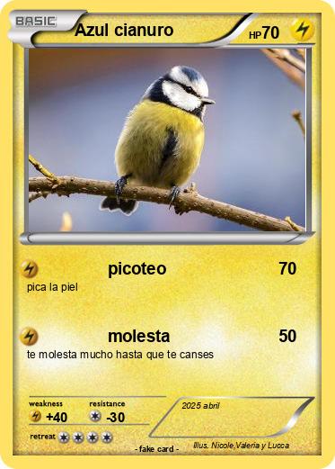 Pokemon Azul cianuro