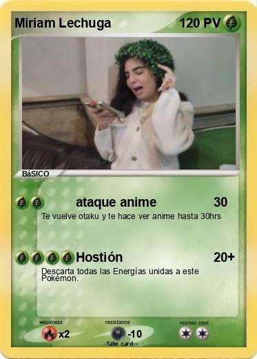 Pokemon Miriam Lechuga