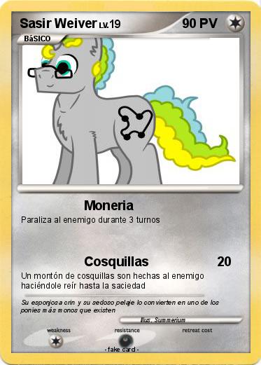 Pokemon Sasir Weiver