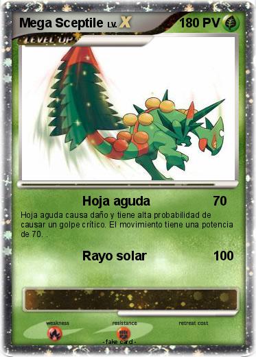 Pokemon Mega Sceptile