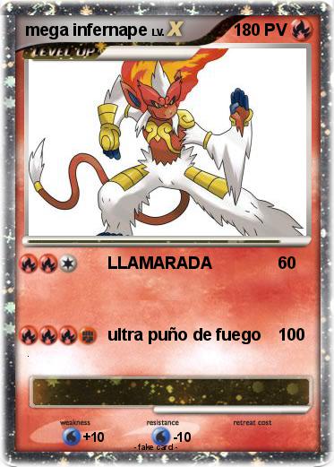 Pokemon mega infernape