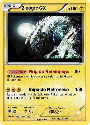 Pokemon Zinogre GX