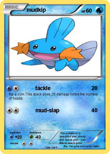 Pokemon mudkip