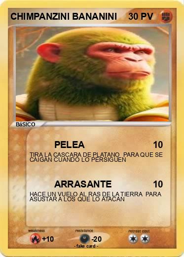 Pokemon CHIMPANZINI BANANINI