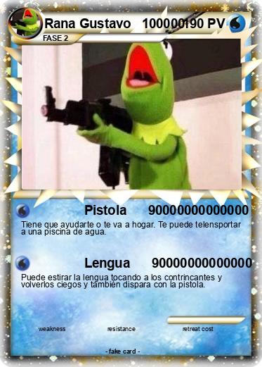 Pokemon Rana Gustavo   100000