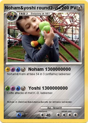 Pokemon Noham&yoshi round2