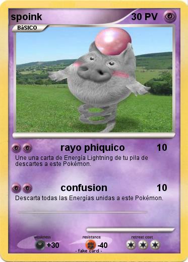 Pokemon spoink