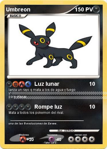 Pokemon Umbreon
