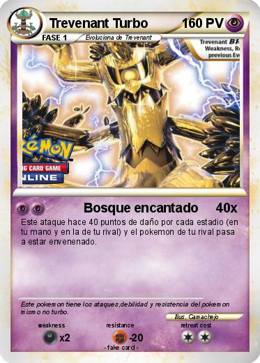 Pokemon Trevenant Turbo