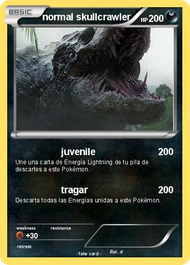 Pokemon normal skullcrawler