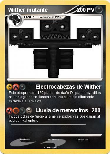 Pokemon Wither mutante