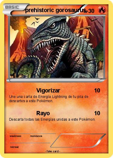 Pokemon prehistoric gorosaurus