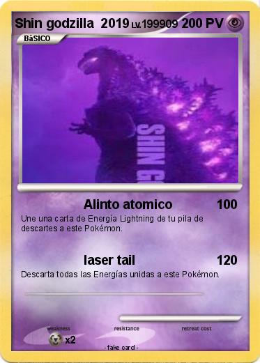 Pokemon Shin godzilla  2019