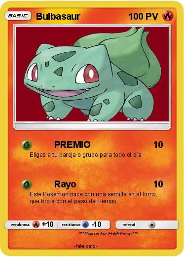 Pokemon Bulbasaur
