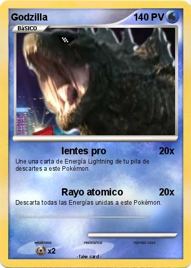 Pokemon Godzilla
