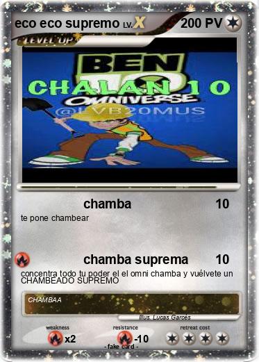 Pokemon eco eco supremo