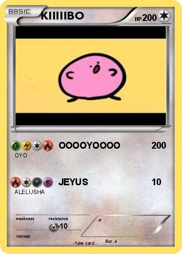 Pokemon KIIIIIBO