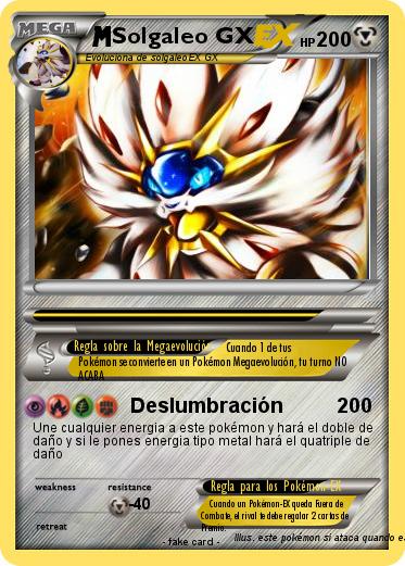Pokemon Solgaleo GX