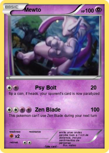 Pokemon Mewto