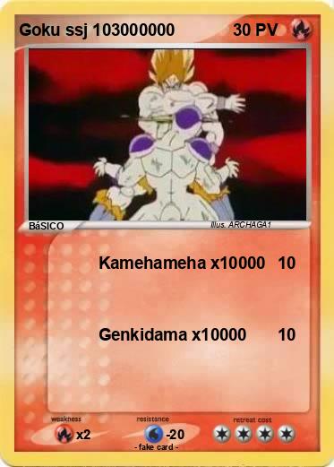 Pokemon Goku ssj 103000000