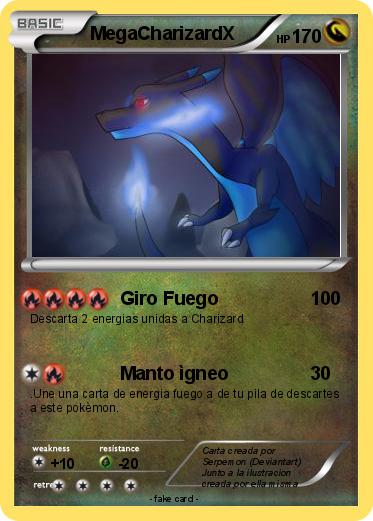 Pokemon MegaCharizardX