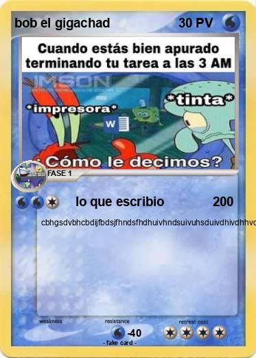 Pokemon bob el gigachad