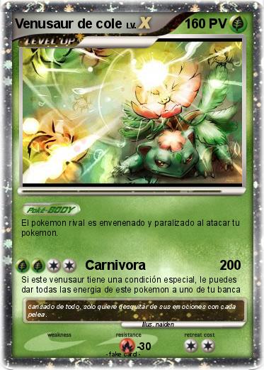 Pokemon Venusaur de cole