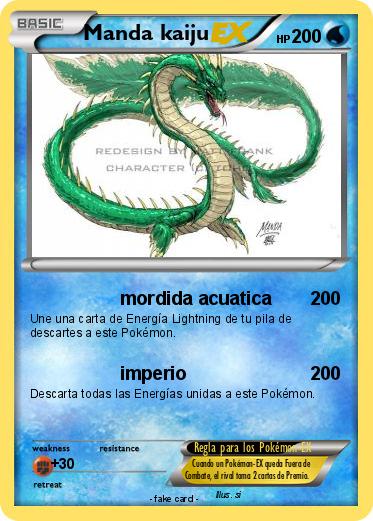 Pokemon Manda kaiju