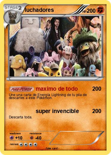 Pokemon luchadores