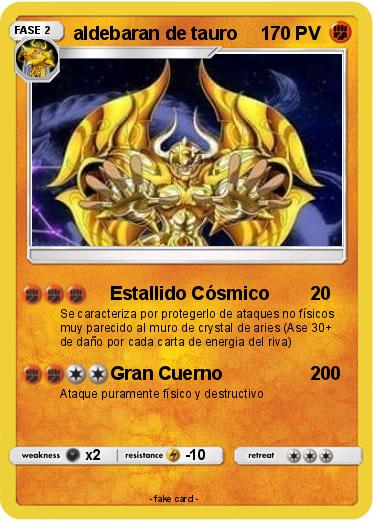 Pokemon aldebaran de tauro