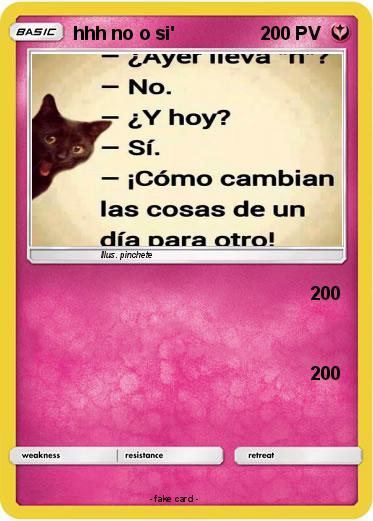 Pokemon hhh no o si'