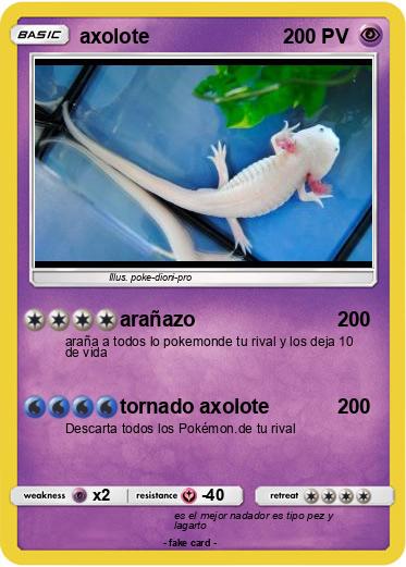 Pokemon axolote