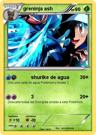 Pokemon greninja ash