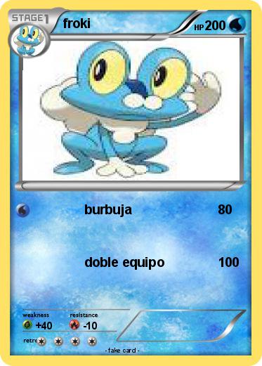 Pokemon froki