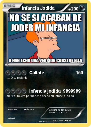 Pokemon Infancia Jodida