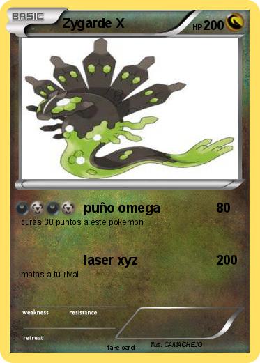 Pokemon Zygarde X