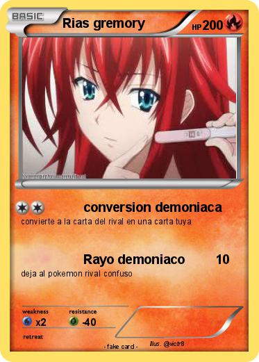 Pokemon Rias gremory