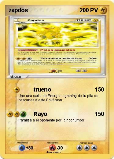 Pokemon zapdos