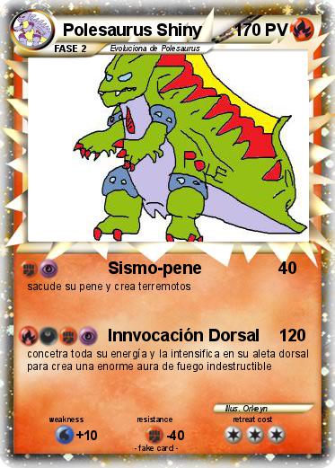 Pokemon Polesaurus Shiny