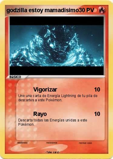 Pokemon godzilla estoy mamadisimo