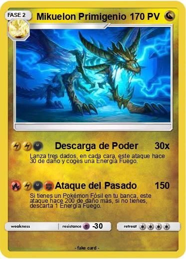 Pokemon Mikuelon Primigenio