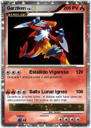 Pokemon Garziken